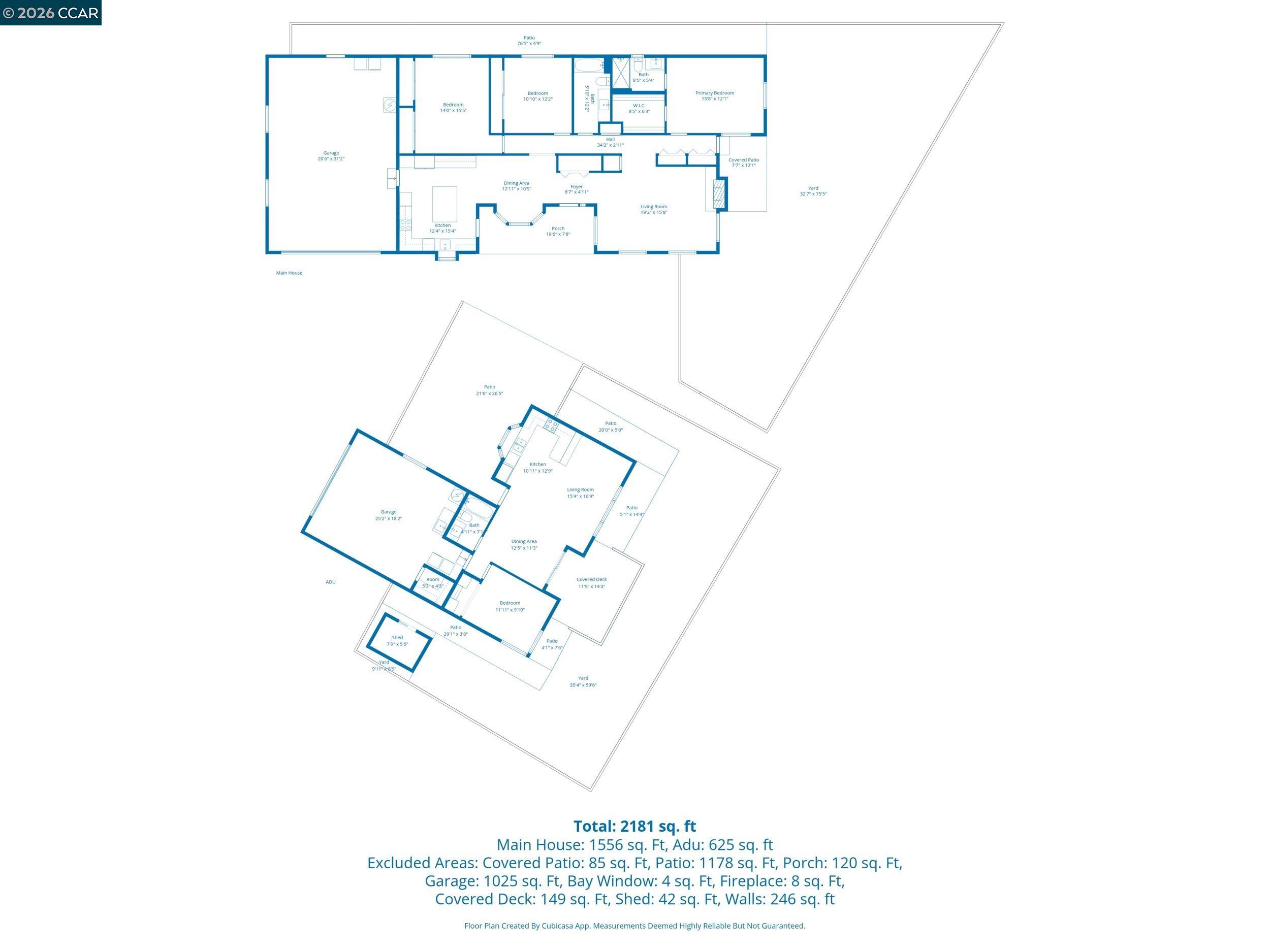 1836 Farm Bureau Road Concord, CA 94519 - Photo 56 of 56 Floor Plan