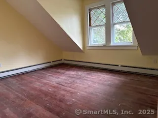 a view of wooden floor