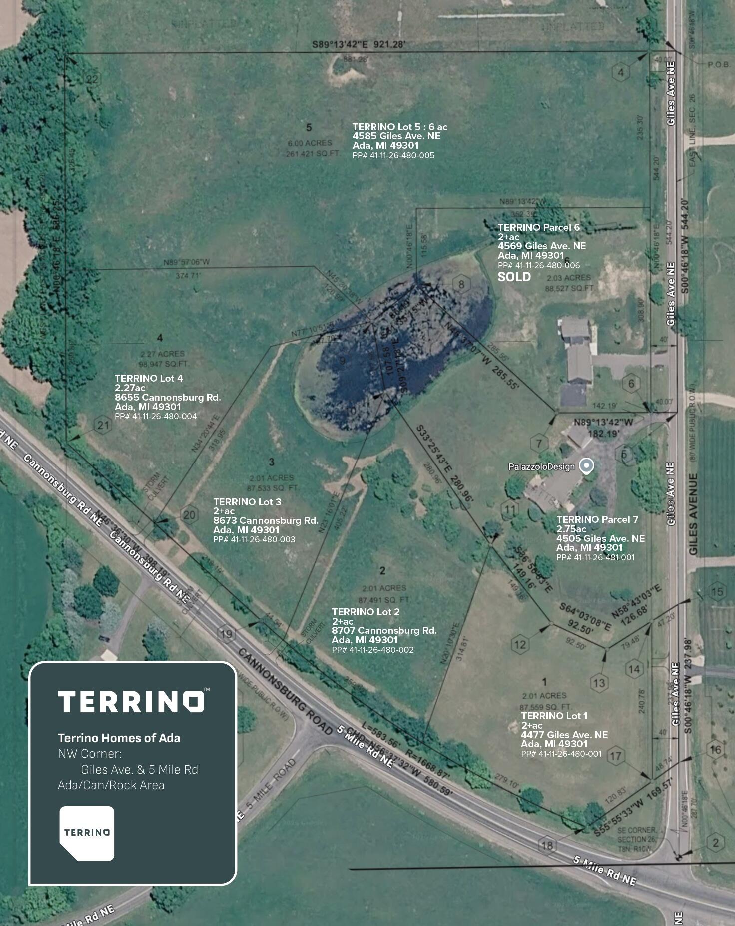 8673 Cannonsburg Road Northeast Ada, MI 49301 - Photo 2 of 2 Terrino development Photo