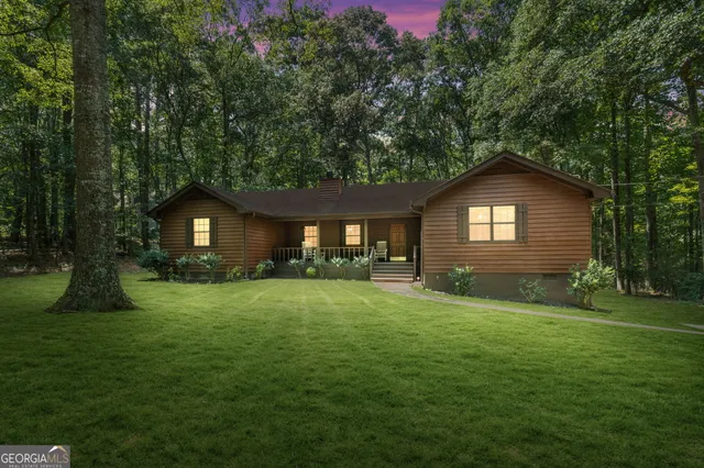 a view of a chairs in wooden floor