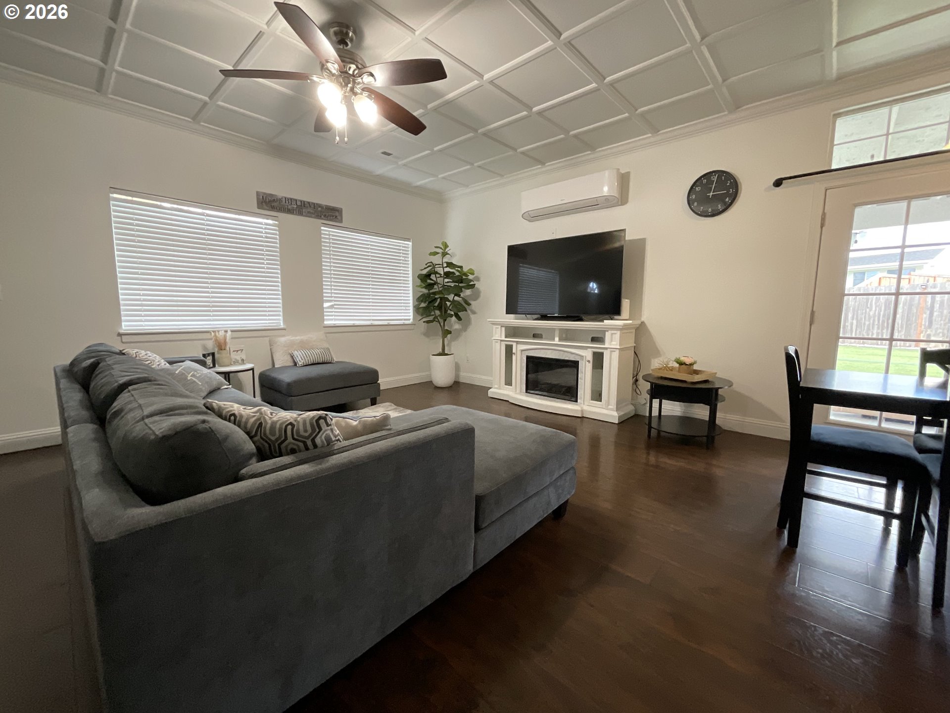 1310 Gales Creek Road Forest Grove, OR 97116 - Photo 12 of 39 a living room with furniture and a flat screen tv