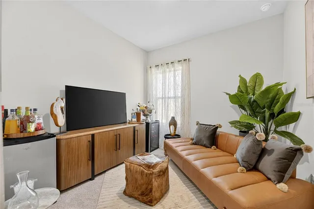 a view of an ocean and beach