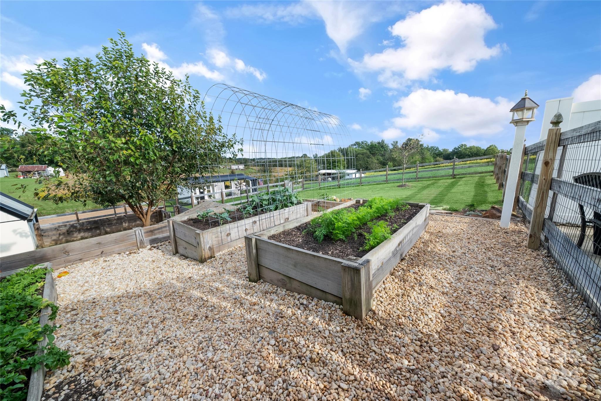 7400 Carl Polk Road Monroe, NC 28110 - Photo 38 of 48 a view of a garden with patio