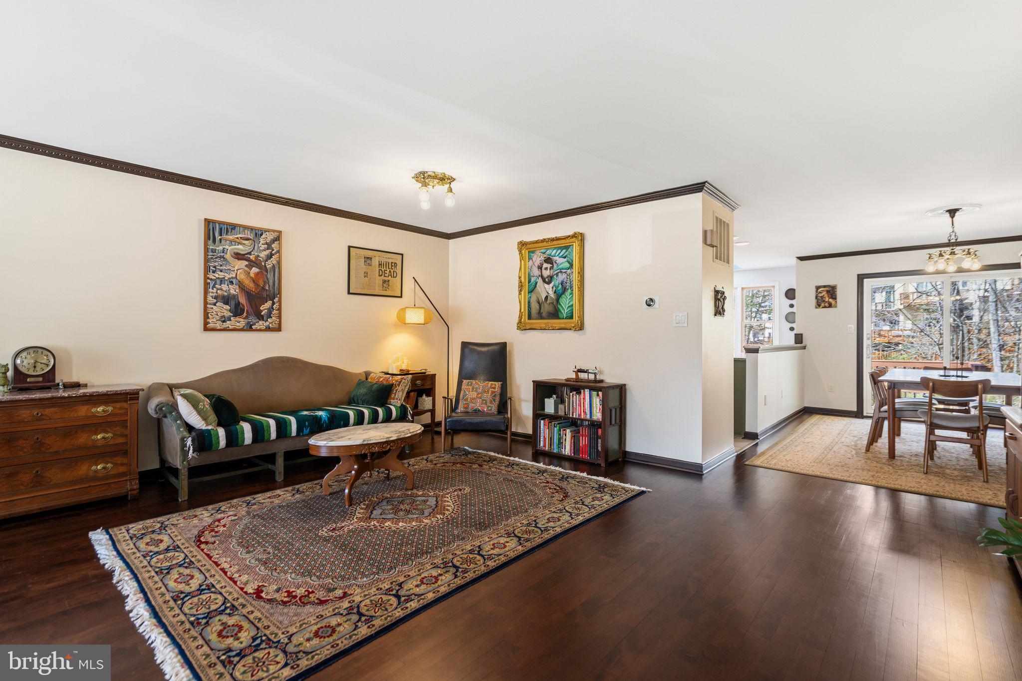 9012 Daum Court Springfield, VA 22153 - Photo 2 of 46 Charming living space with artistic flair.