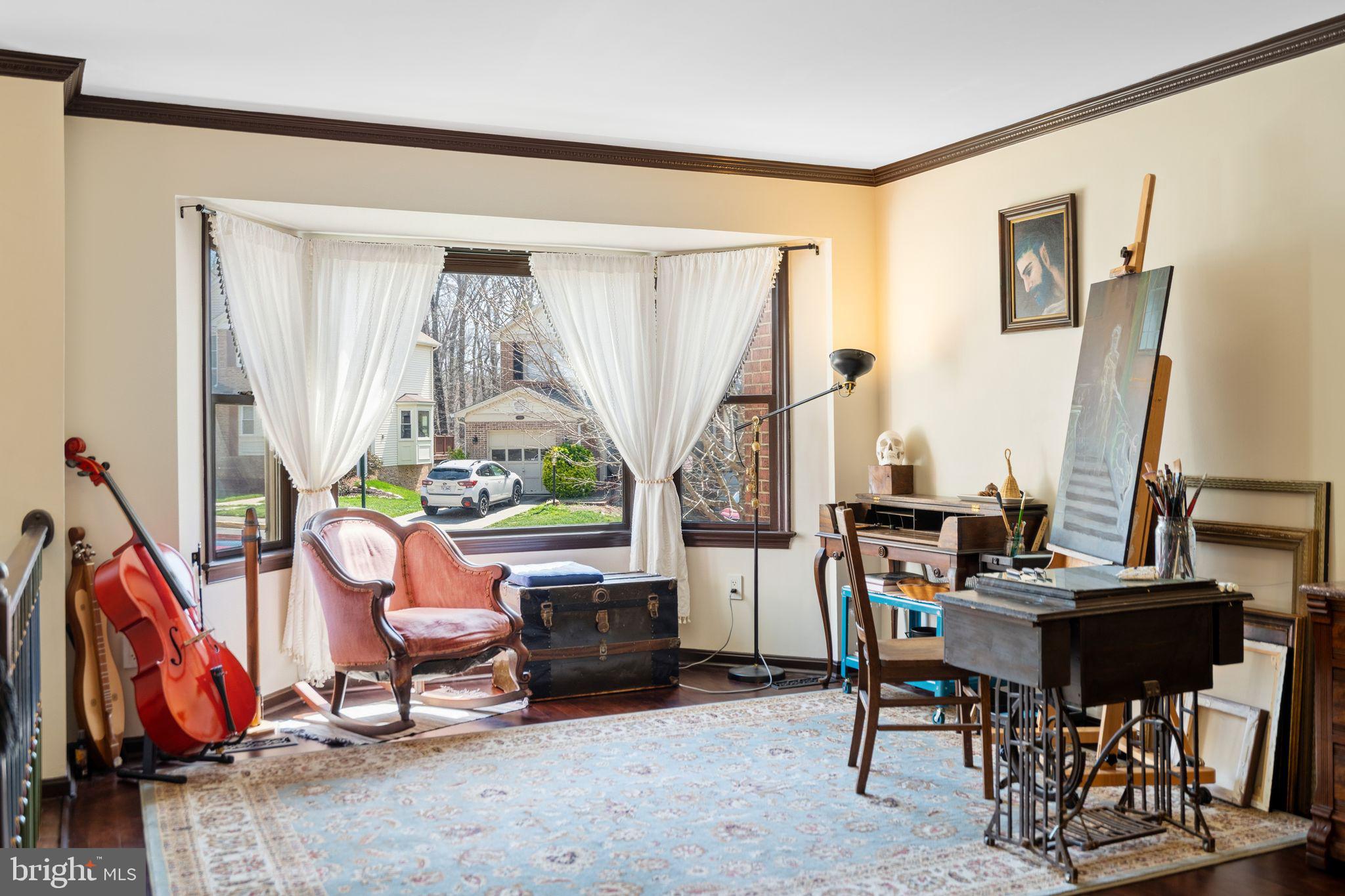 9012 Daum Court Springfield, VA 22153 - Photo 26 of 46 Sunlit creative space with vintage charm.