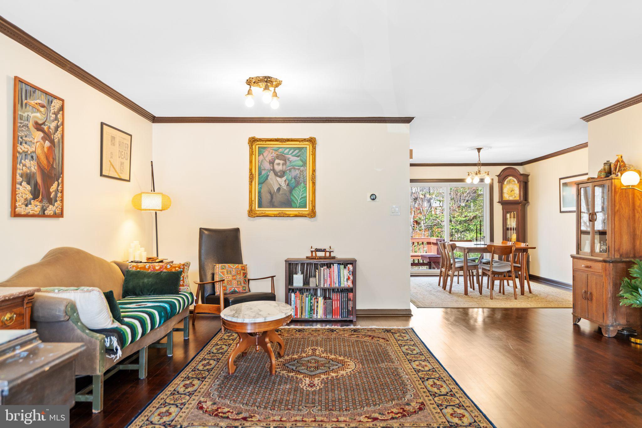 9012 Daum Court Springfield, VA 22153 - Photo 30 of 46 Charming living space with vintage flair.