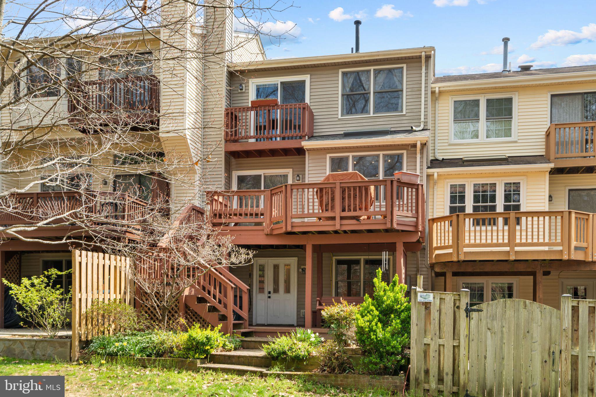 9012 Daum Court Springfield, VA 22153 - Photo 42 of 46 Charming townhome with inviting decks.