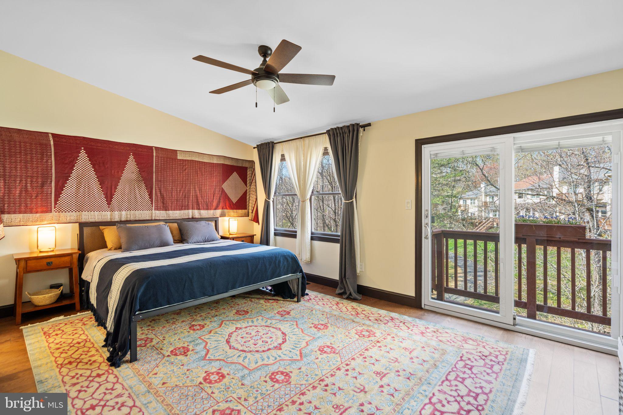 9012 Daum Court Springfield, VA 22153 - Photo 10 of 46 Serene bedroom with nature views.