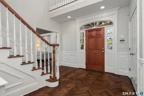a view of front door and entryway