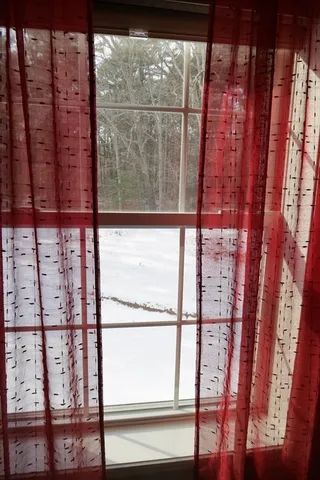 a view of a door with a door