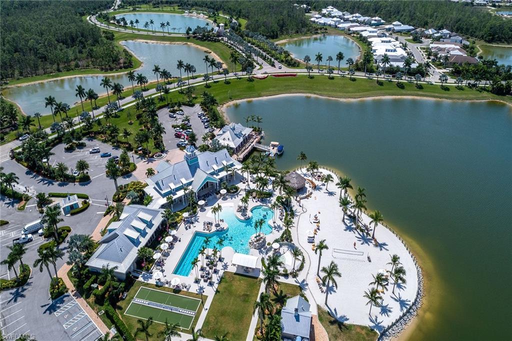 14685 Kelson Circle Naples, FL 34114 - Photo 50 of 50 an aerial view of a house with a lake view