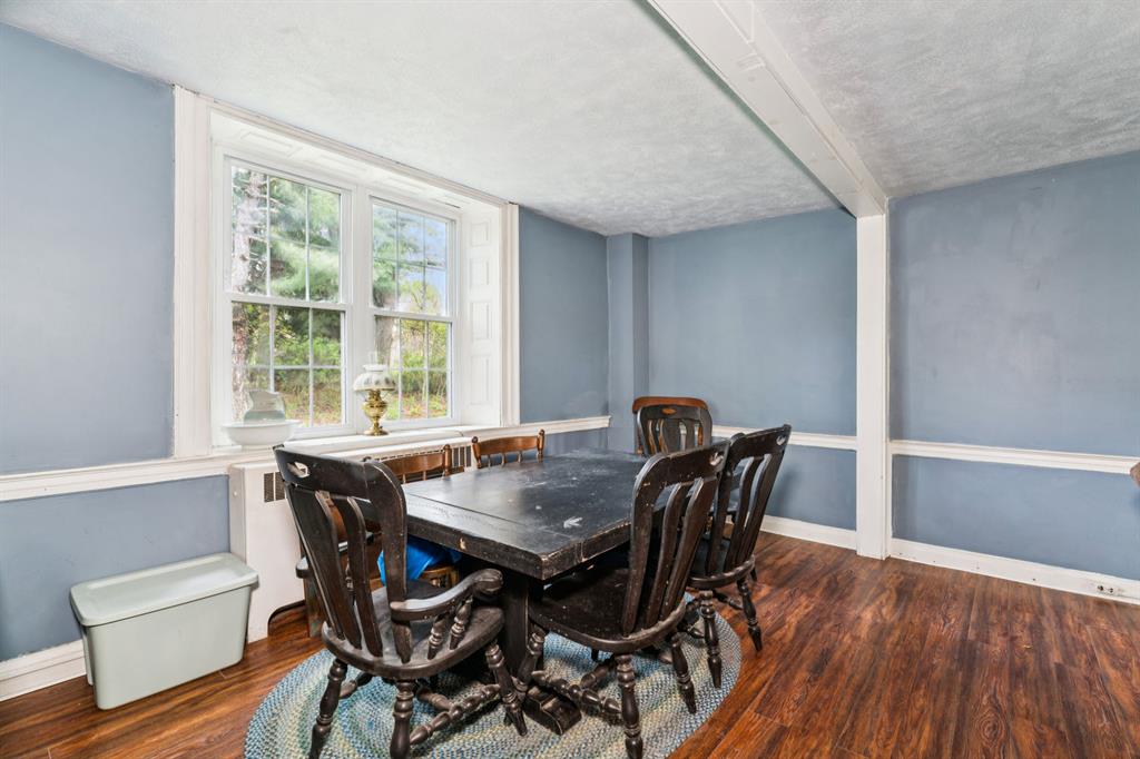 1010 Beaner Hollow Road Beaver, PA 15009 - Photo 23 of 48 a view of a dining room with furniture window and wooden floor