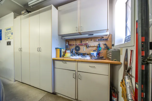 a view of swimming pool with a yard