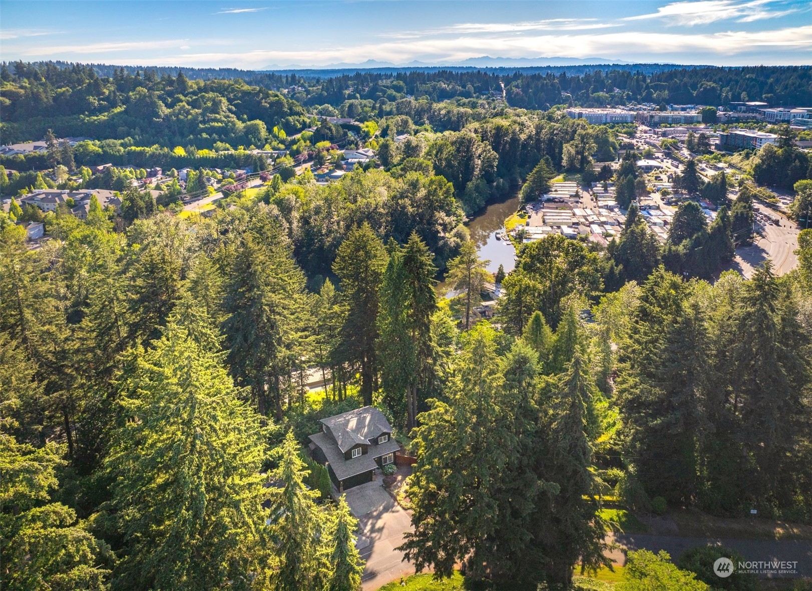 17905 Circle Drive Bothell, WA 98011 - Photo 31 of 39 a view of city and mountain