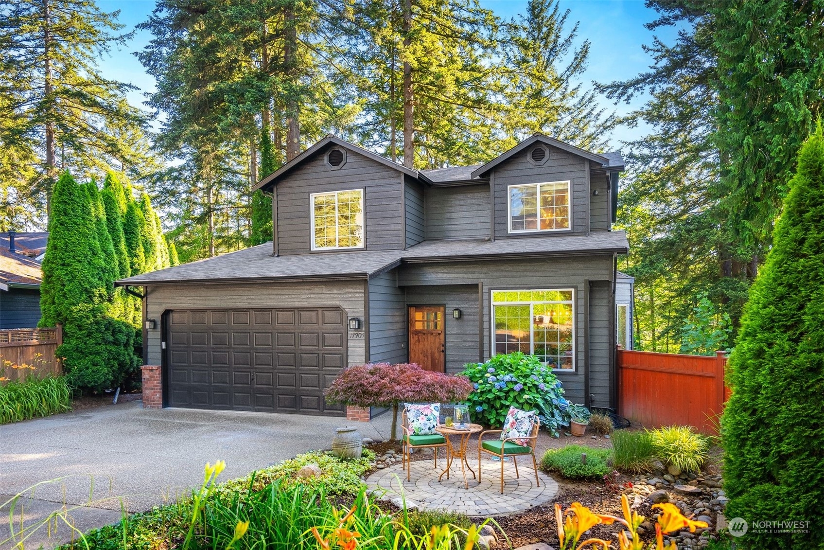 17905 Circle Drive Bothell, WA 98011 - Photo 36 of 39 a front view of a house with garden