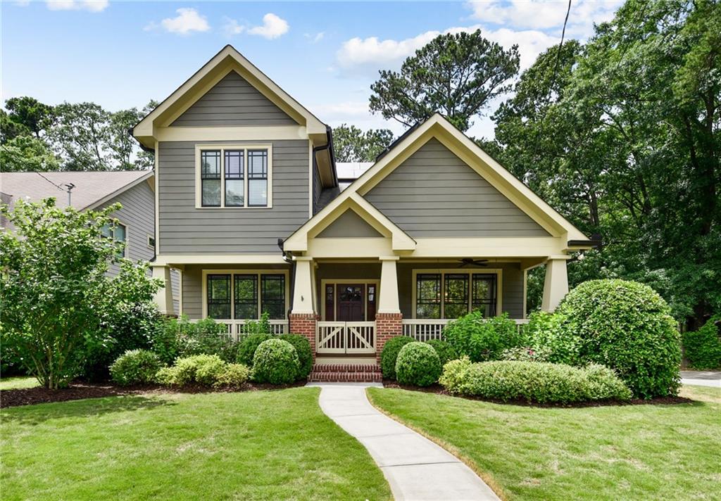 Welcome home to the quintessential craftsman in City of Decatur! 