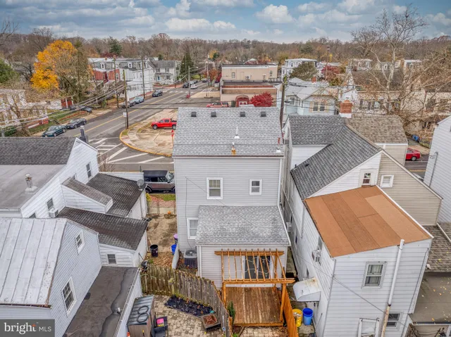 an aerial view of residential houses