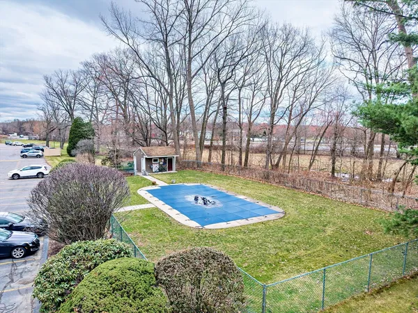 a view of outdoor space yard swimming pool and patio