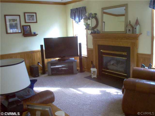 11903 Taplow Road Midlothian, VA 23112 - Photo 5 of 12 Den/Family/Great Room - with gas fireplace
