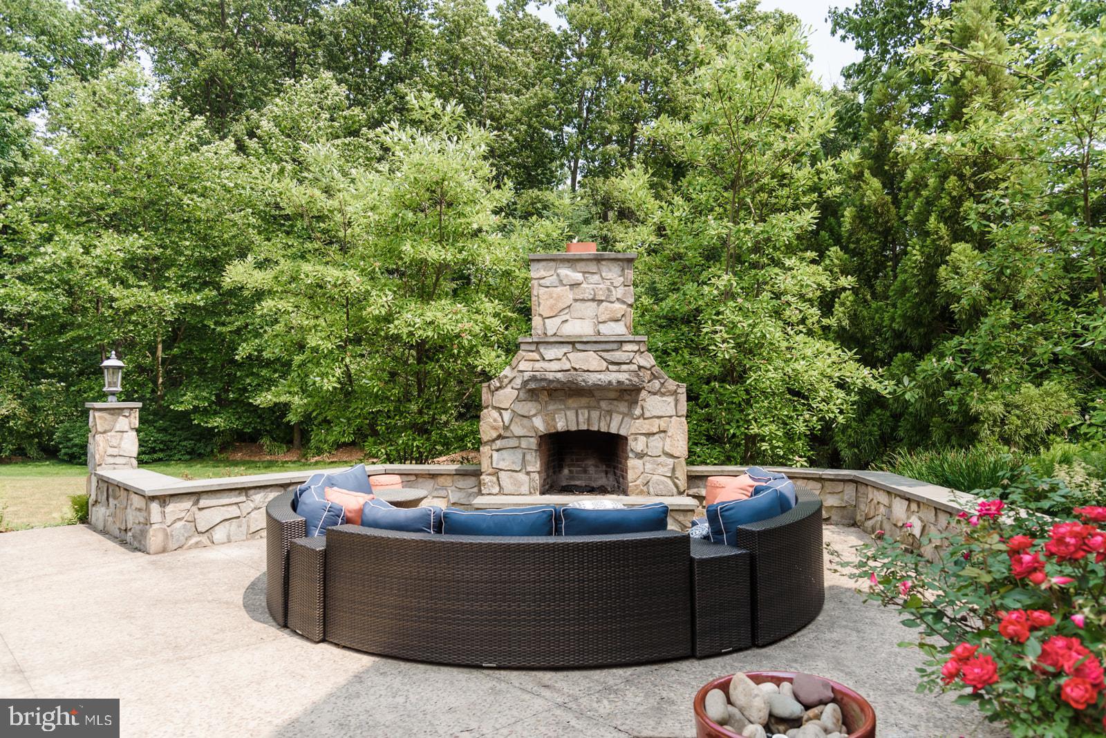 521 Meetinghouse Road Gap, PA 17527 - Photo 70 of 81 Cozy outdoor retreat with stone fireplace.