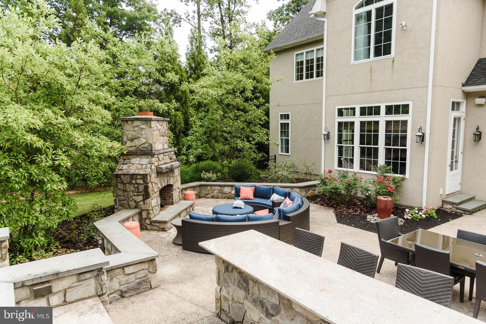 521 Meetinghouse Road Gap, PA 17527 - Photo 75 of 81 Serene outdoor retreat with cozy fireplace.