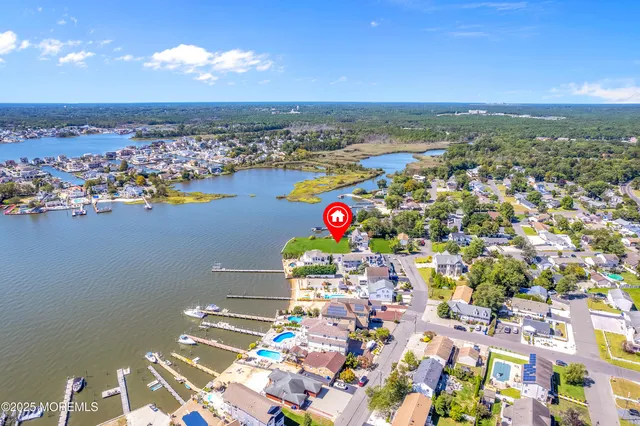 a view of city and ocean