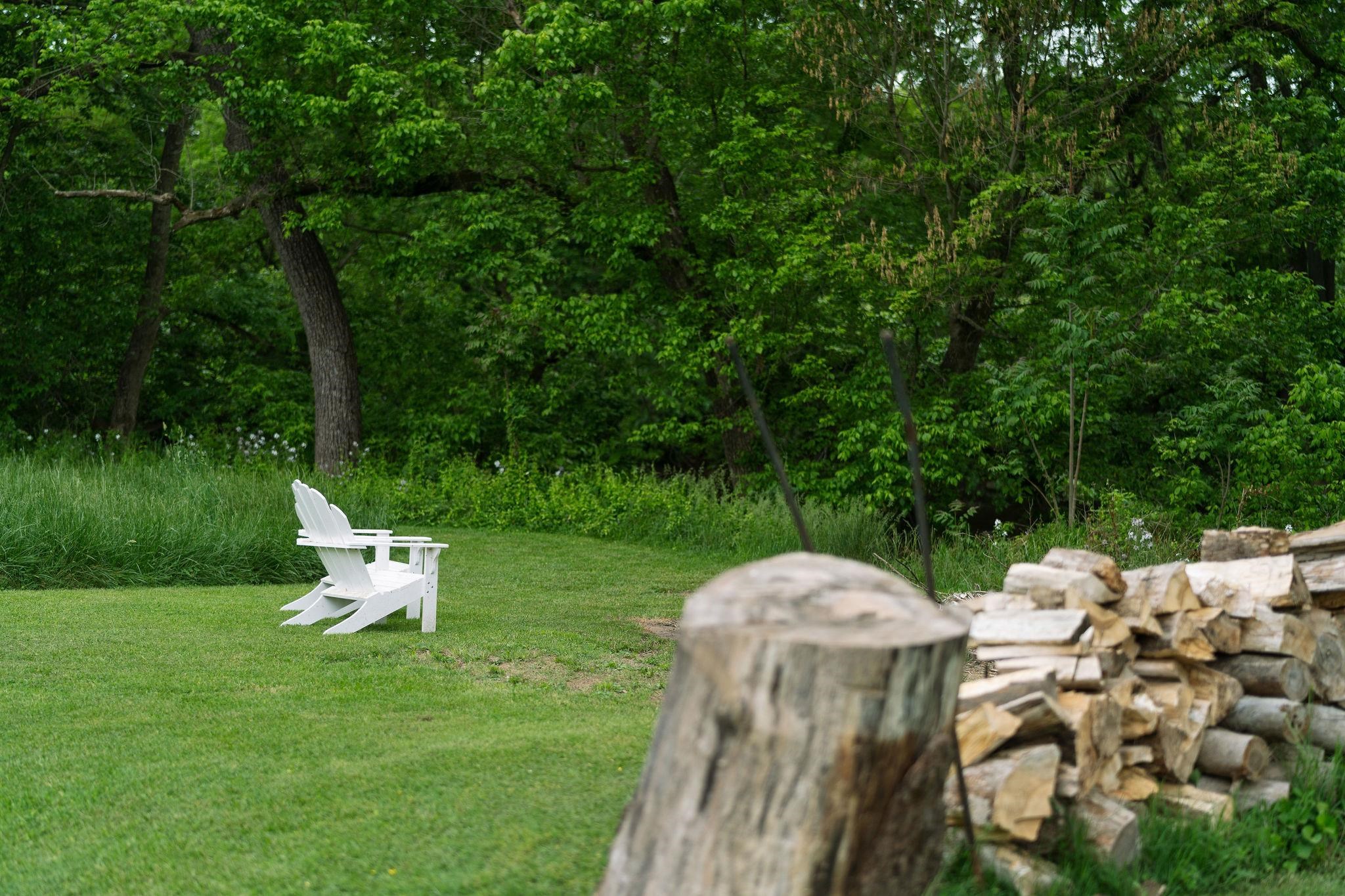 216 Lee Roy Road Grottoes, VA 24441 - Photo 52 of 64 a view of a table and chairs in backyard