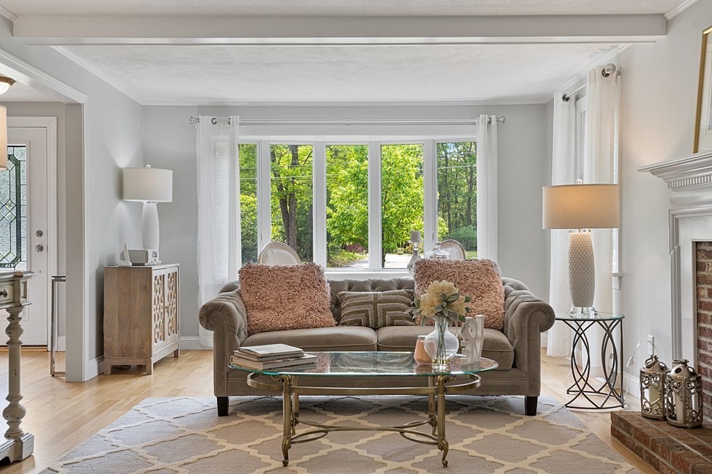 18 Higate Road Chelmsford, MA 01824 - Photo 6 of 39 a living room with furniture and a large window