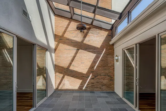 a view of an entryway