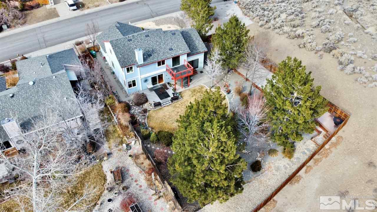 5380 Simons Drive Reno, NV 89523 - Photo 33 of 34 an aerial view of residential houses with outdoor space
