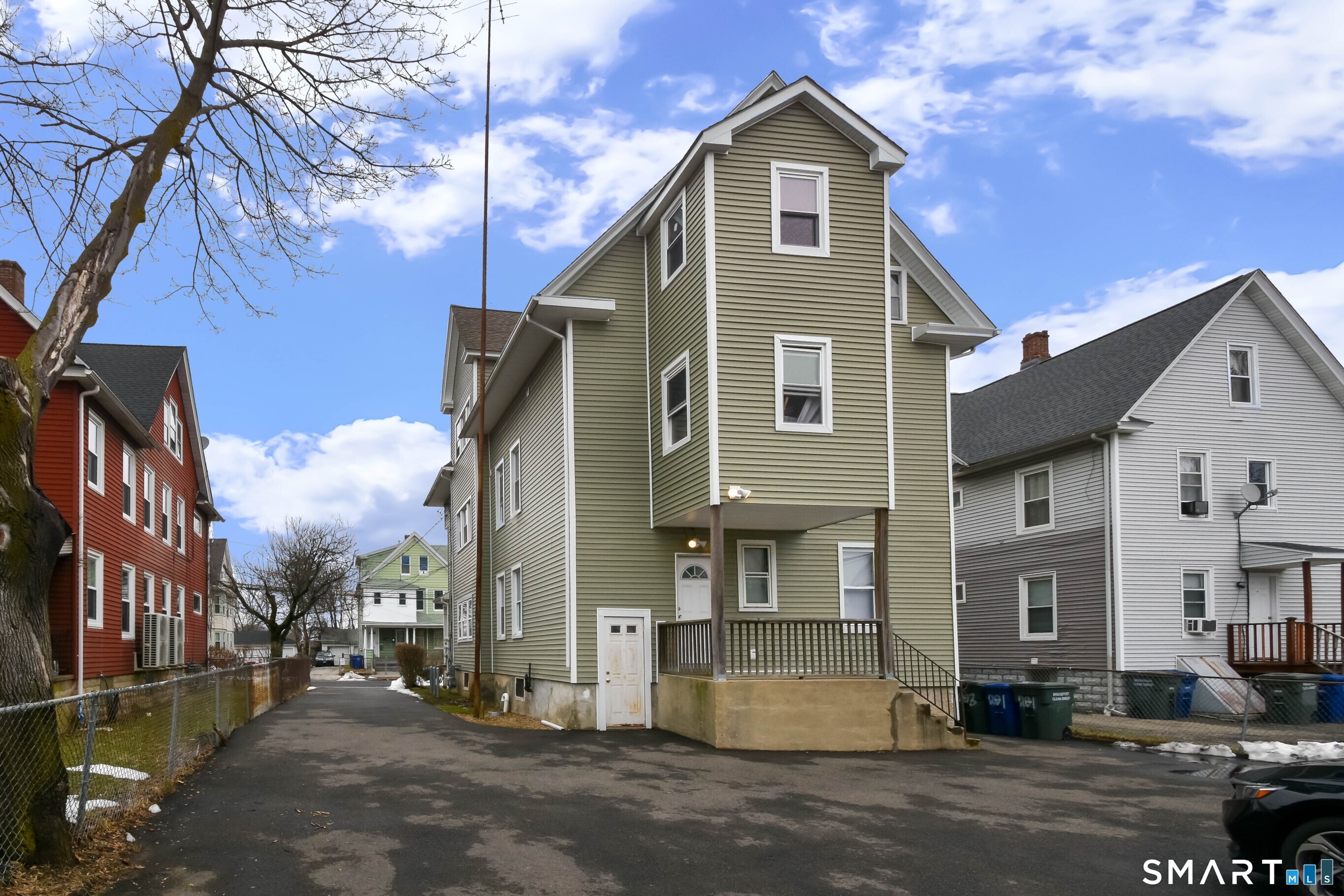 201 French Street Bridgeport, CT 06606 - Photo 23 of 30 a front view of a house with a street