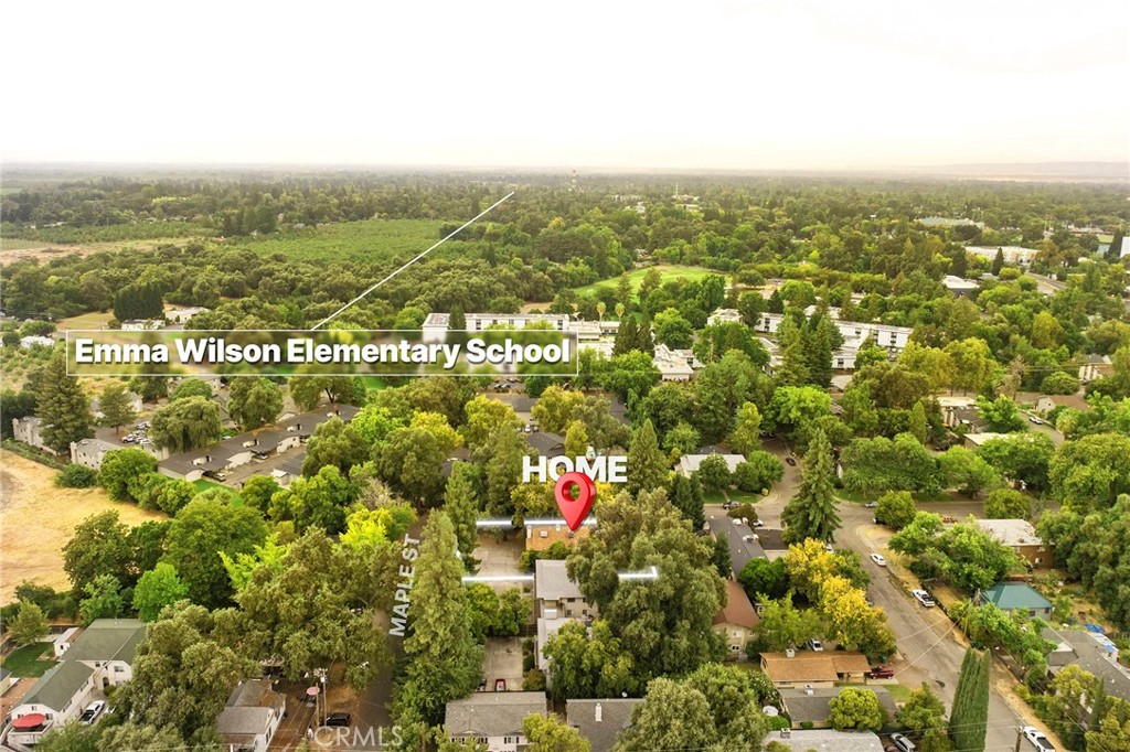 403 Maple Street Chico, CA 95928 - Photo 17 of 18 a view of city and mountain