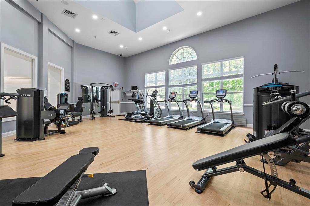 246 Adams Pointe Boulevard, Unit 1 Mars, PA 16046 - Photo 36 of 37 a view of a room with gym equipment