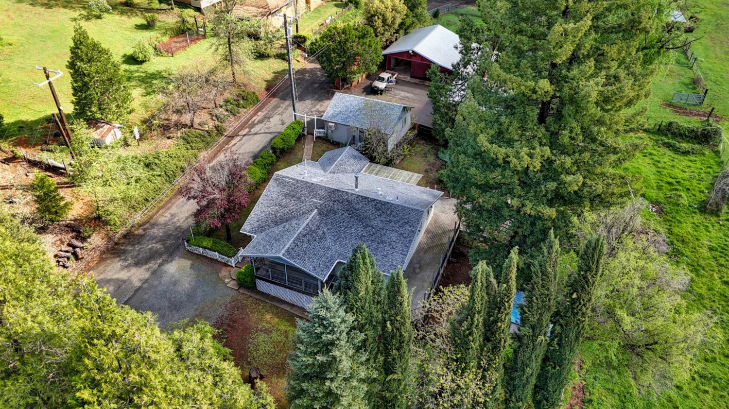 4541 Meadowbrook Road Garden Valley, CA 95633 - Photo 56 of 71 aerial view of property and surrounding area