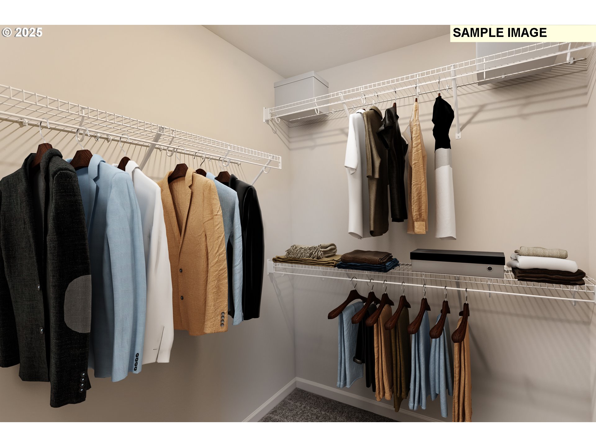 2083 Southeast Pheasant Avenue Gresham, OR 97080 - Photo 11 of 30 a view of walk in closet with clothes and shoes