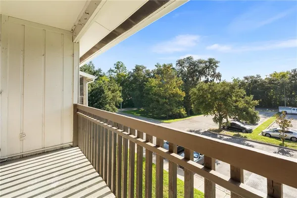 a view of a two chair in the balcony