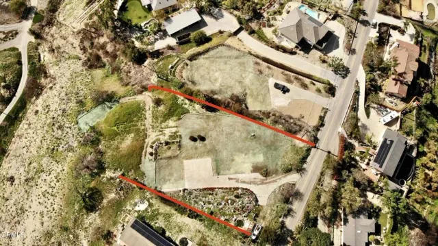 a view of outdoor space and a yard