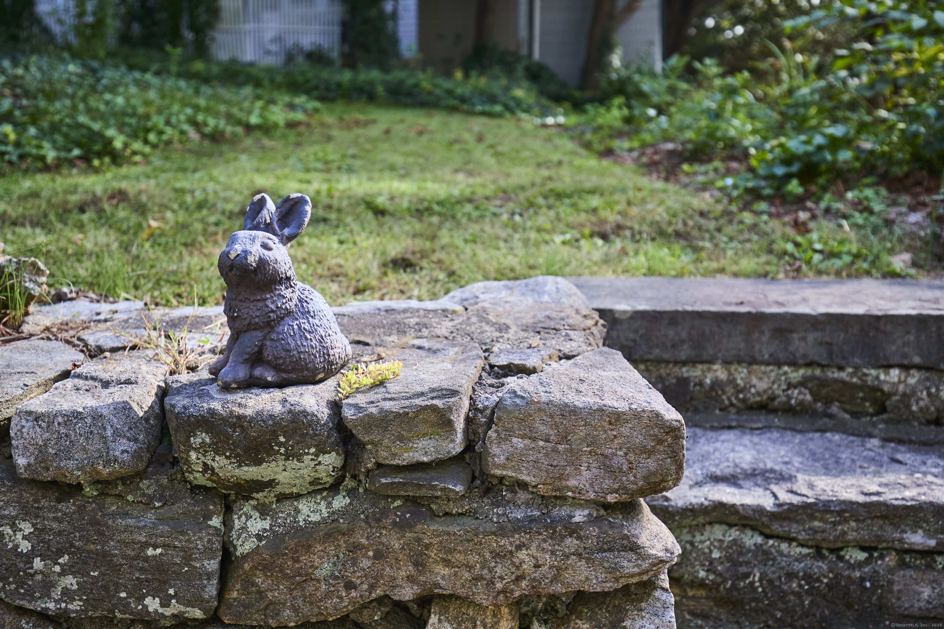 136 Lyons Plain Road Weston, CT 06883 - Photo 17 of 31 a view of backyard with fountain