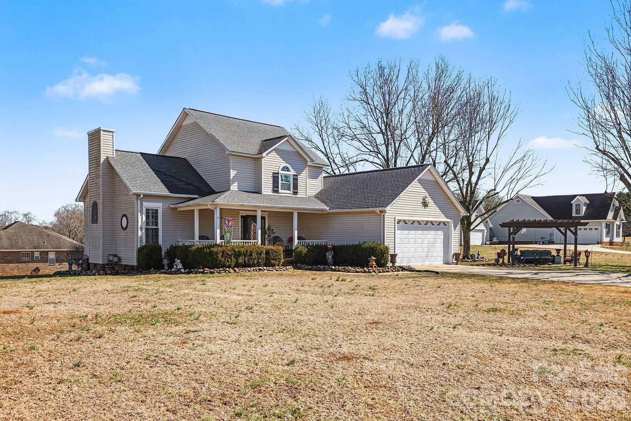 205 John Cline Road Cherryville, NC 28021 - Photo 2 of 41 a front view of a house with a yard