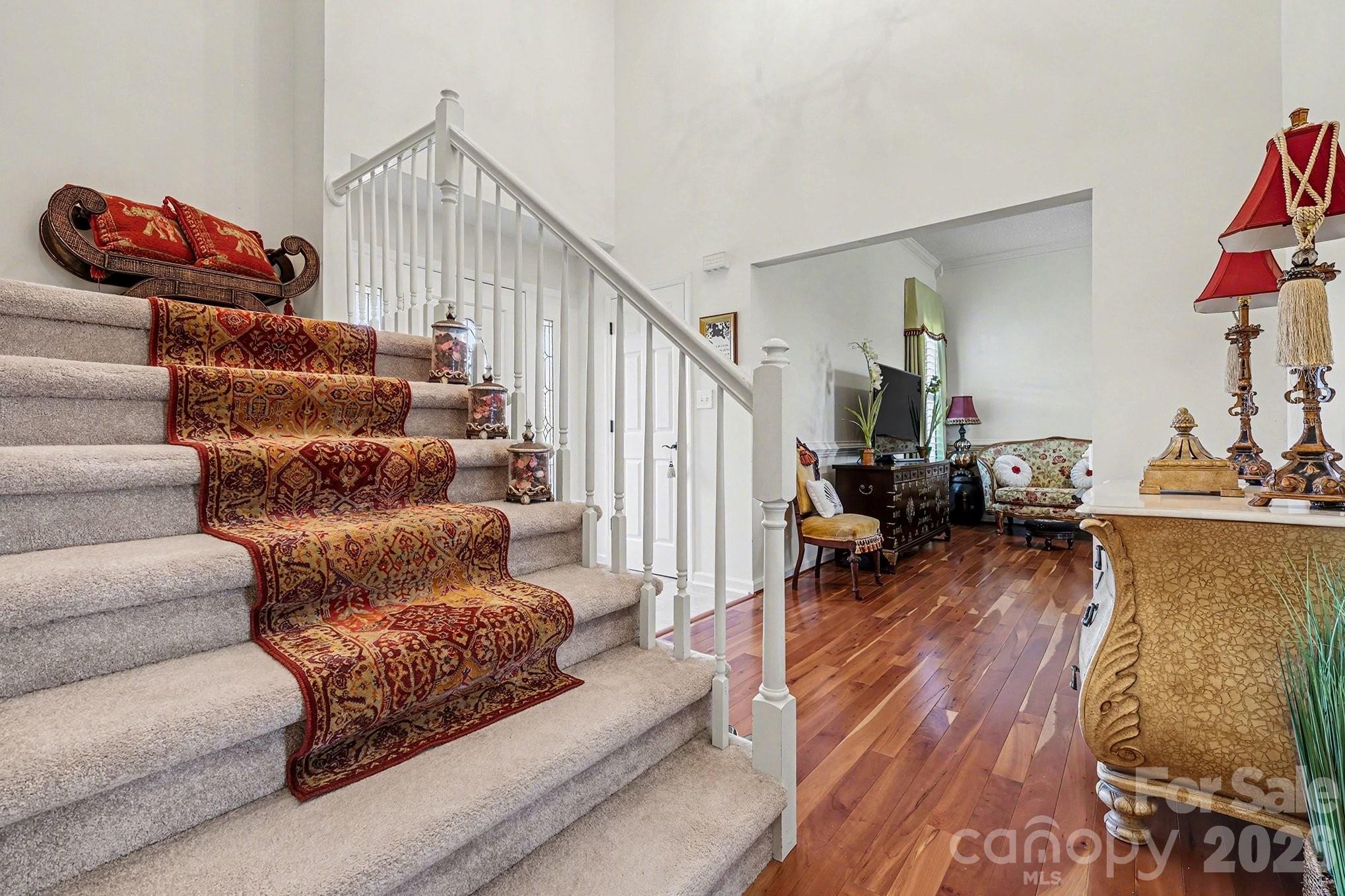 205 John Cline Road Cherryville, NC 28021 - Photo 6 of 41 a living room with furniture and a wooden floor