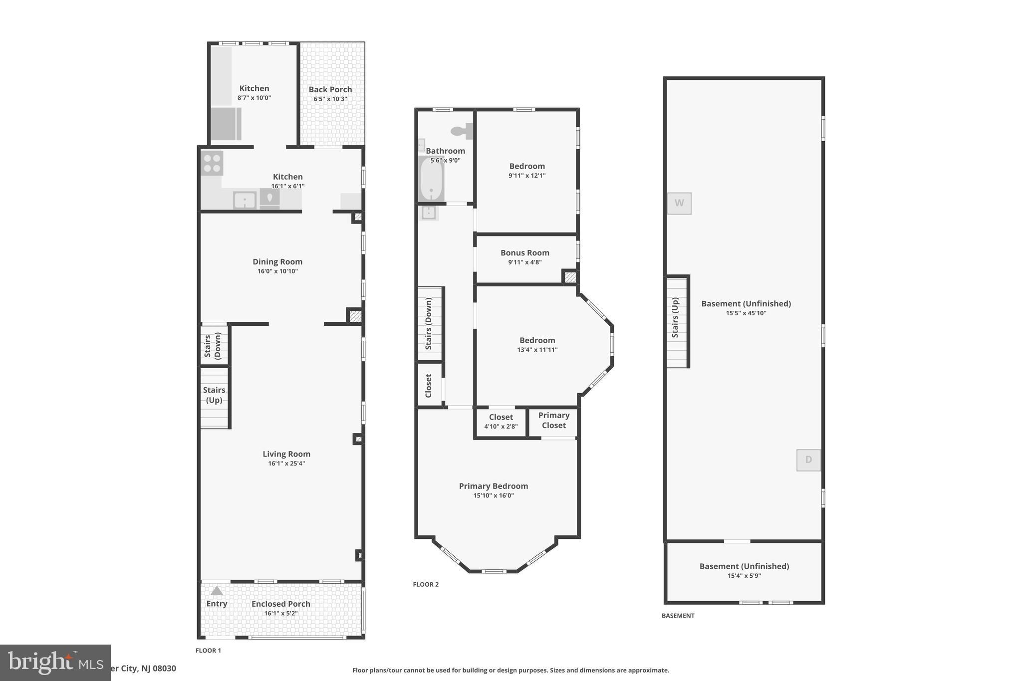 720 Powell Street Gloucester City, NJ 08030 - Photo 45 of 45 Floor plan - combined