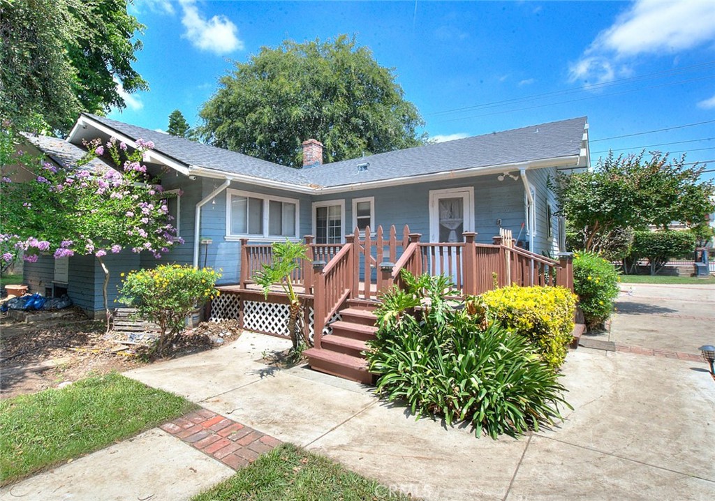 220 East Duarte Road Arcadia, CA 91006 - Photo 2 of 10 a view of a house with a chairs in a patio