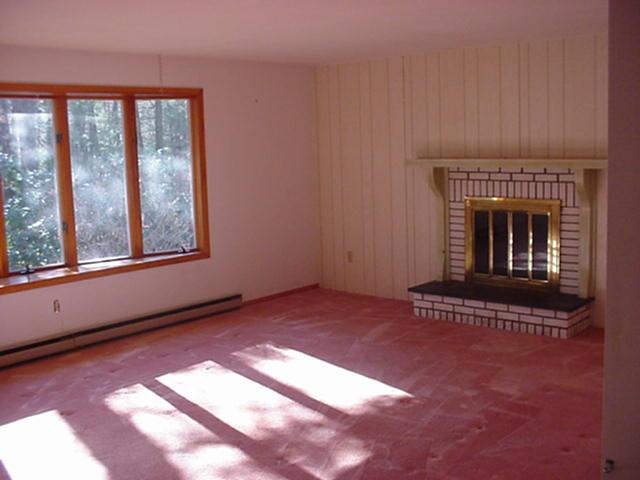 306 Gernerd Road Effort, PA 18330 - Photo 4 of 4 a view of an empty room with a fireplace and a window