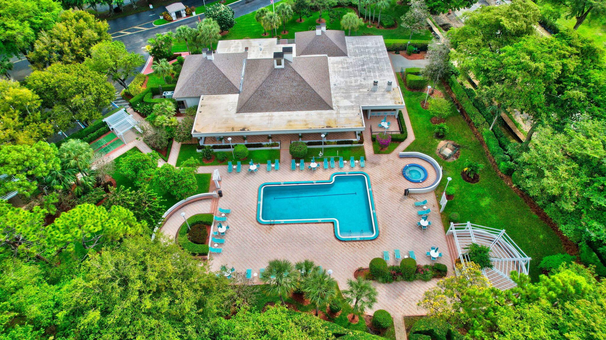 1850 Homewood Boulevard, Unit 214 Delray Beach, FL 33445 - Photo 23 of 38 an aerial view of a house
