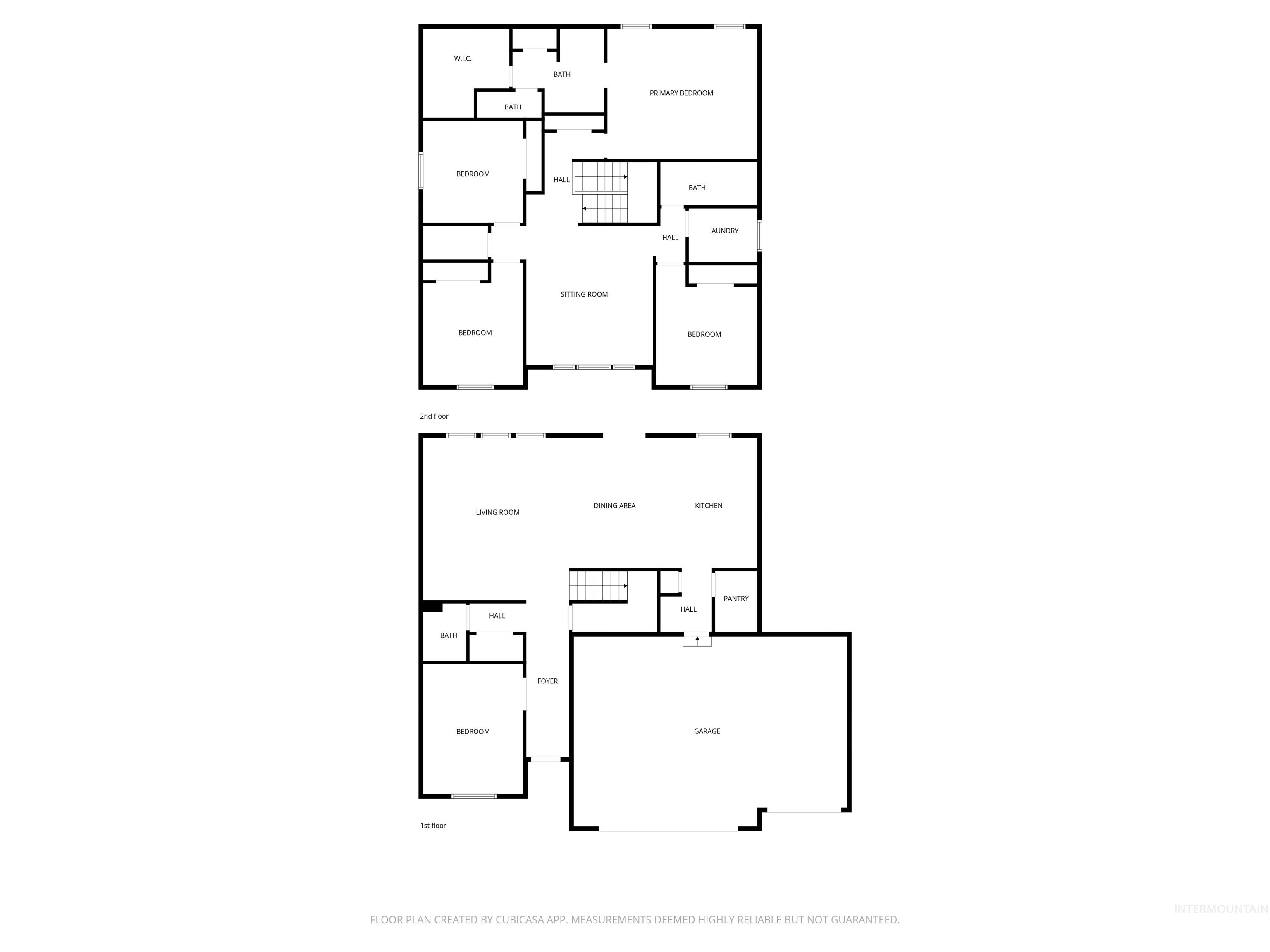 1660 Southwest Levant Way Mountain Home, ID 83647 - Photo 50 of 50 View of property floor plan