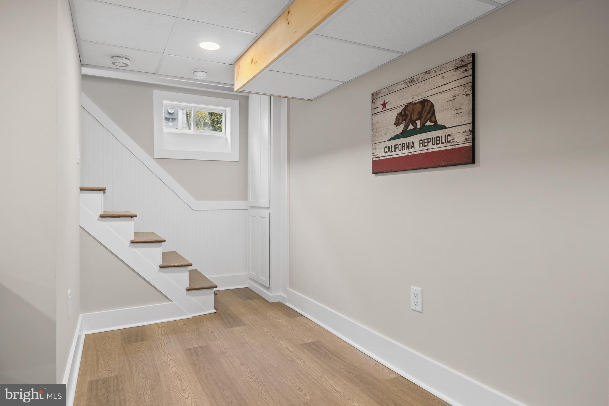 155 Rhoads Avenue Haddonfield, NJ 08033 - Photo 29 of 47 a view of staircase with white walls and a window