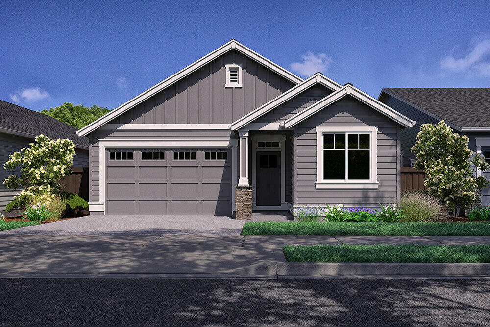 Home will be similar to rendering shown. Completion estimated to be in March 2025.