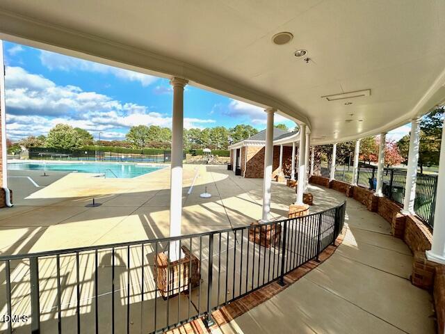 1133 Chapanoke Road Raleigh, NC 27603 - Photo 41 of 48 a view of a balcony