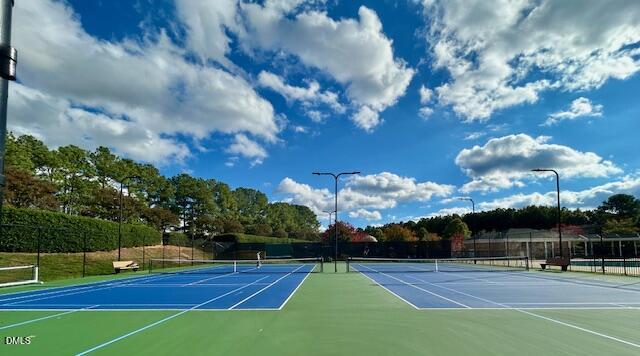 1133 Chapanoke Road Raleigh, NC 27603 - Photo 44 of 48 a view of a tennis court