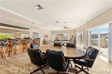 a view of sitting area with wooden walls
